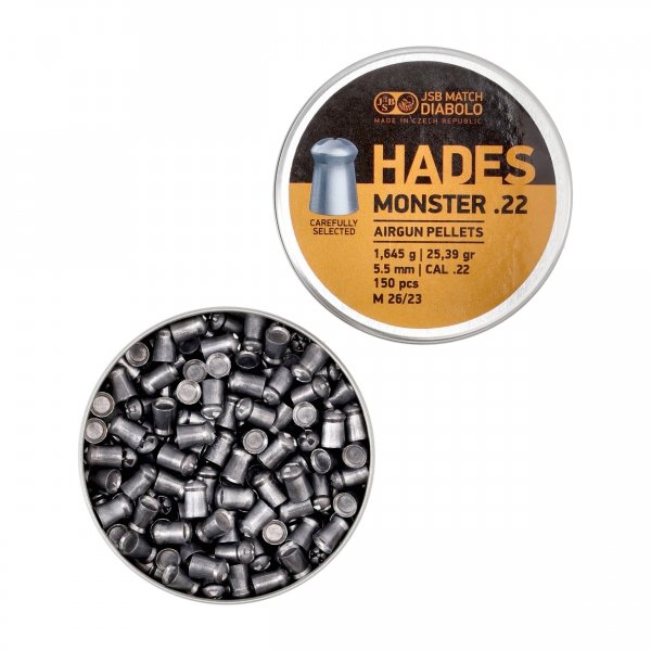 Śrut diabolo JSB Hades Monster .22 5,5 mm 150 szt.