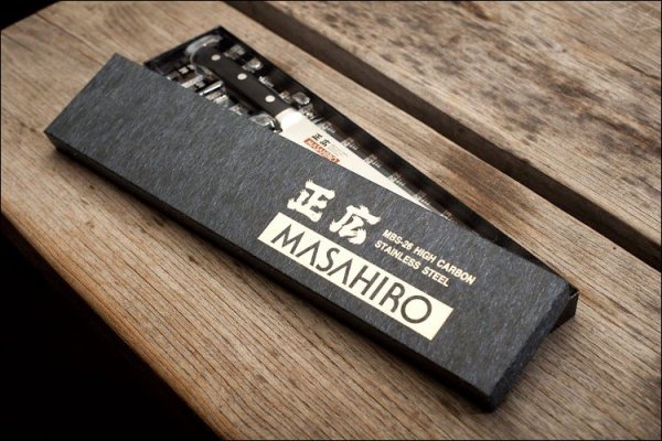 Nóż Masahiro Mv-h Chef Dimple 210mm [14981]