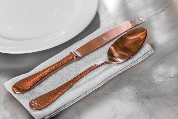 MEPRA-Zestaw sztućców 42el. Peltro Bronzo Epoque
