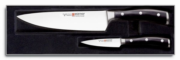 Wusthof Zestaw- Nóż szefa 20 cm i nóż do warzyw 9 cm - Classic Ikon
