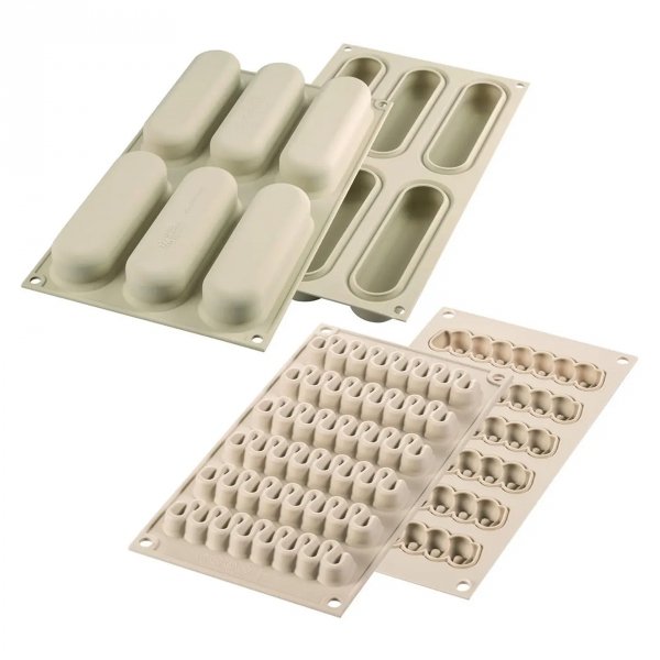Zestaw 2 form na eklerki, 6x140 ml, Kit Pop Éclair