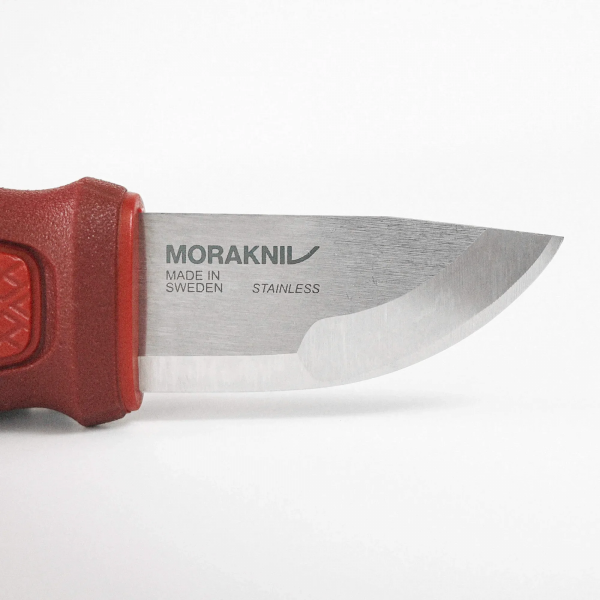 Nóż Morakniv Eldris (S) z zestawem przetrwania (krzesiwo + paracord) - Czerwony