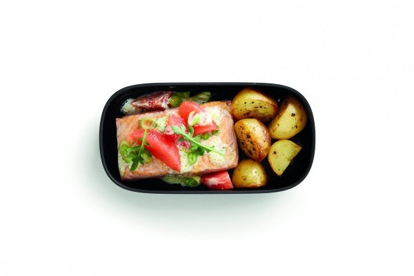 Lunchbox TO GO różowy / Lekue