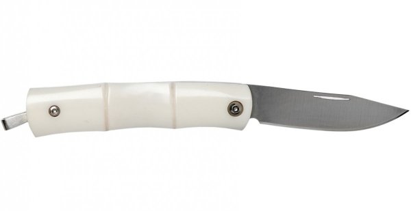 Nóż składany Mcusta Neckknife Bamboo Corian 8A