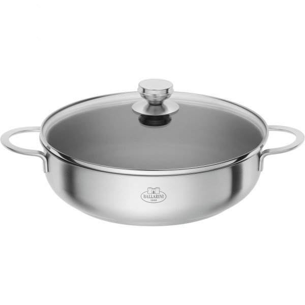 Patelnia Głęboka Non-stick 2H Z Pokrywką 28 Cm Ancona Ballarini