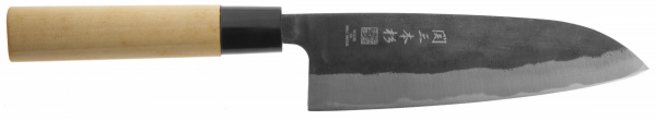 Nóż Seki Sanbonsugi Kurodachi Santoku 165 mm
