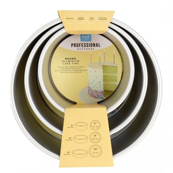 PME Zestaw 3 Okrągłych Form Do Pieczenia