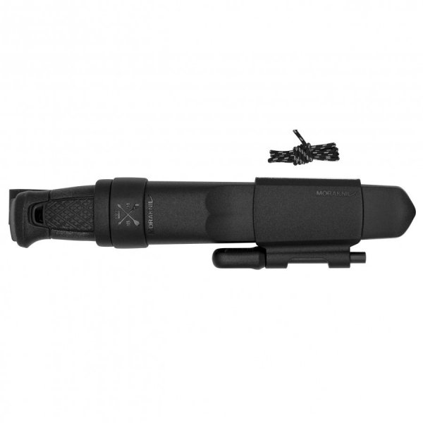 Nóż Morakniv Garberg BlackBlade z zestawem przetrwania stal węglowa