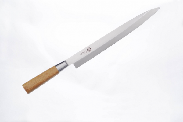 Nóż kuchenny Suncraft MU BAMBOO Sashimi 270 mm