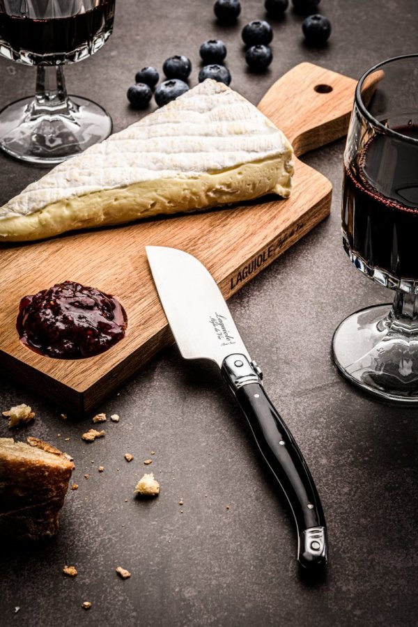 Nóż do sera Santoku 9 cm Laguiole Deska Premium Line Acacia