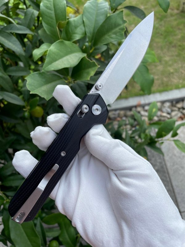 Nóż KNIVESPL The First Black G10 MagnaCut