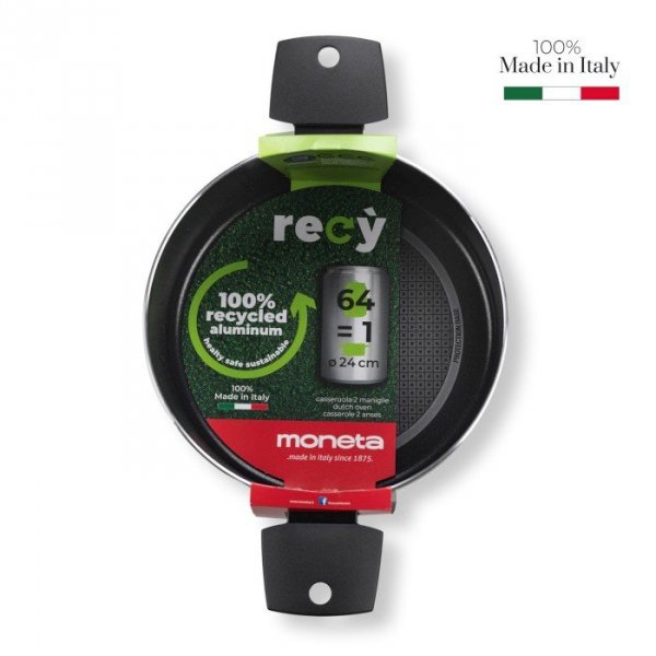 Moneta Garnek 24 cm, Recy, indukcja