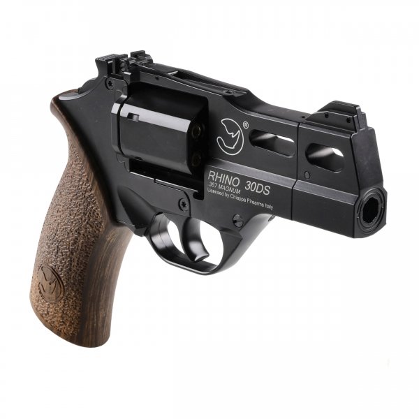 Rewolwer wiatrówka Black Ops Rhino 30DS 4,5 mm czarny