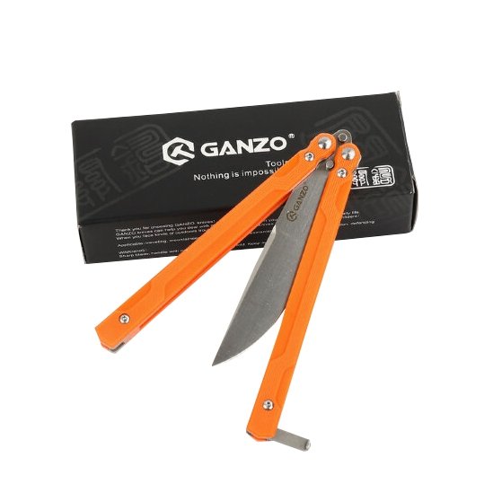 Nóż składany Ganzo Firebird G766-OR motylek