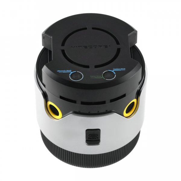 Odstraszacz komarów Nitecore EMR30 2w1 szary