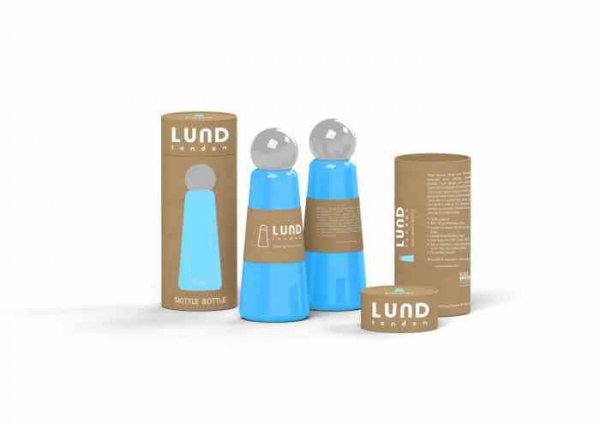 Lund London Butelka 500ml niebieska/szara, Original