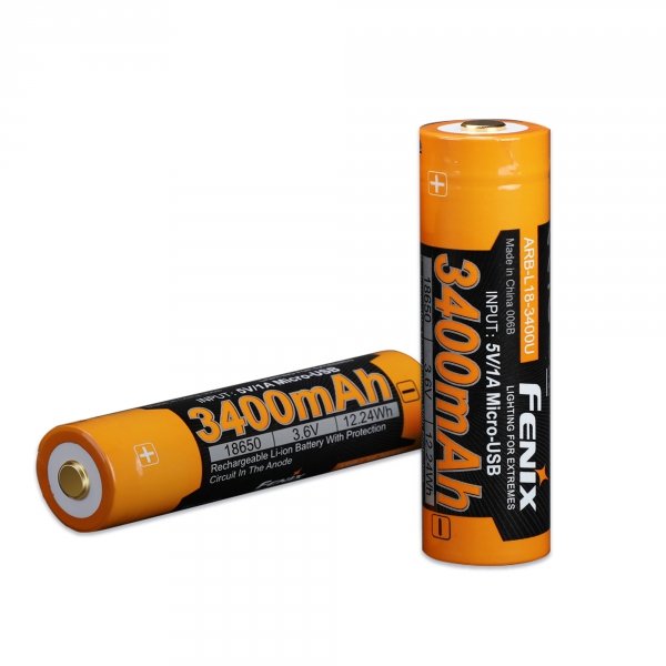Akumulator Fenix USB ARB-L18U (18650 3400 mAh 3,6 V)