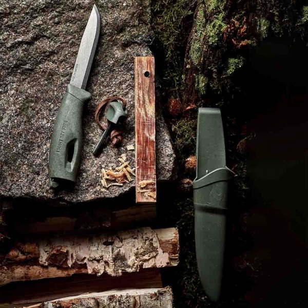 Nóż z krzesiwem Light My Fire FireKnife Sagegreen