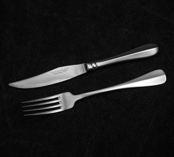 Tamahagane Zestaw Nóż + widelec do steków
