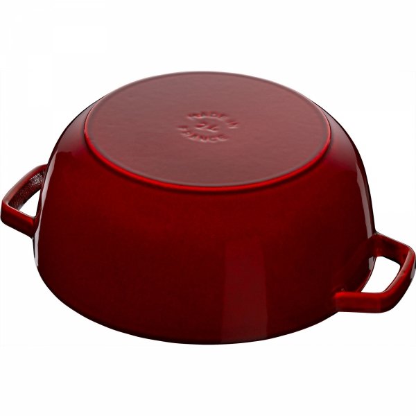 Garnek żeliwny Okrągły Lilia 3.5l Grenadynowy Special Cocotte Staub
