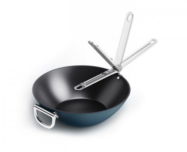JJ-Wok 32cm ze składanymi uchwytami Space