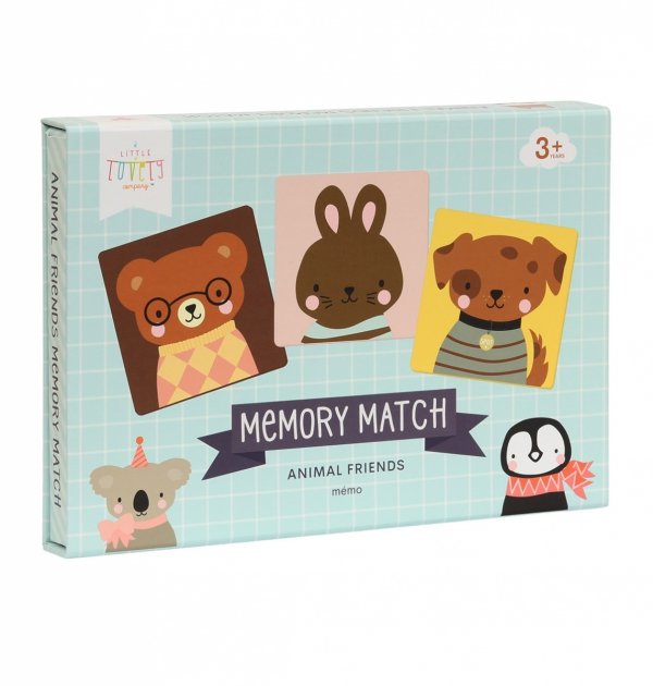 Zabawka dla dzieci memory ANIMAL FRIENDS / ALLC