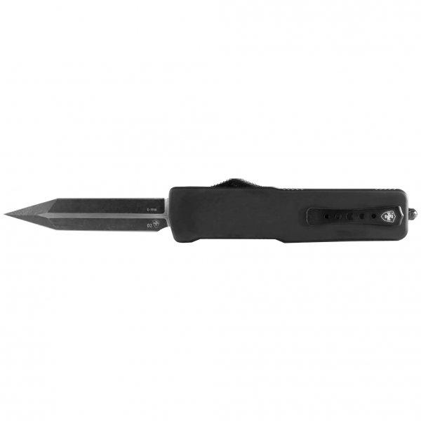 Nóż Templar Knife Large Zinc Black Rubber Dagger Black