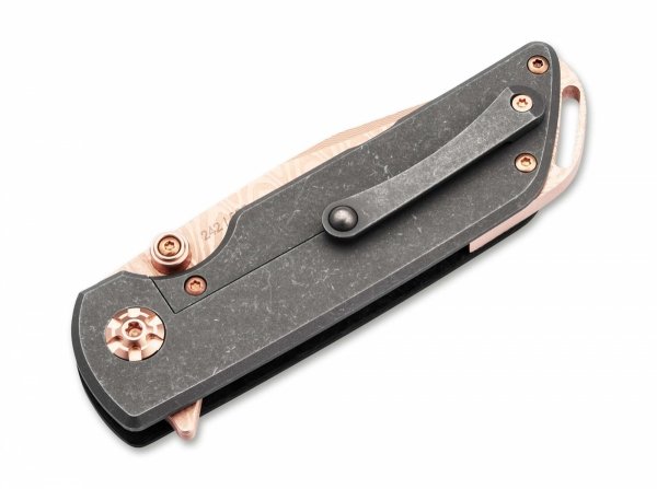 Nóż Böker Solingen M4 Sherman Damast Rose Gold