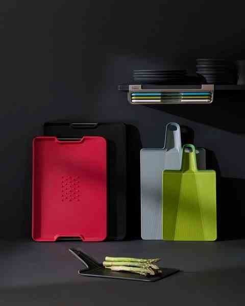 JJ - Deska do krojenia czerwona, Cut&amp;Carve