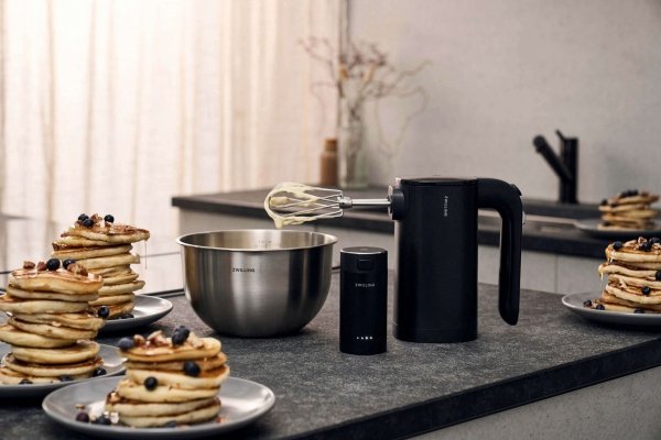 ZWILLING XTEND Zestaw Startowy: Bezprzewodowy Mikser Ręczny + Bateria Czarny XTEND