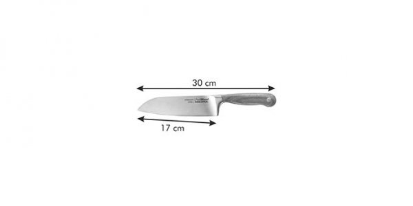 Nóż Santoku FEELWOOD 17 cm