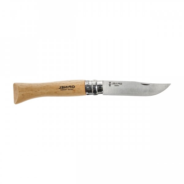 Nóż składany Opinel 9 inox buk w blistrze