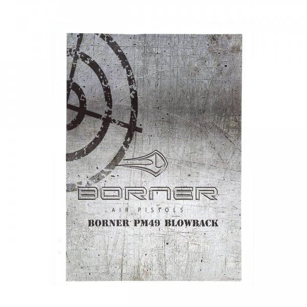 Pistolet wiatrówka Borner PM49 Blowback 4,5