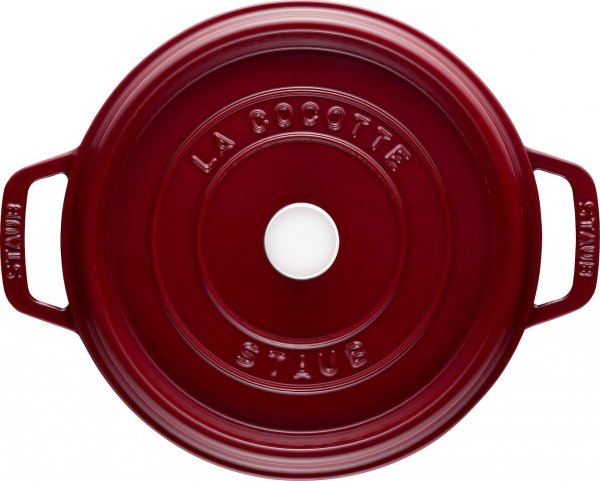 STAUB LA COCOTTE Garnek żeliwny okrągły 5.2 ltr bordeaux