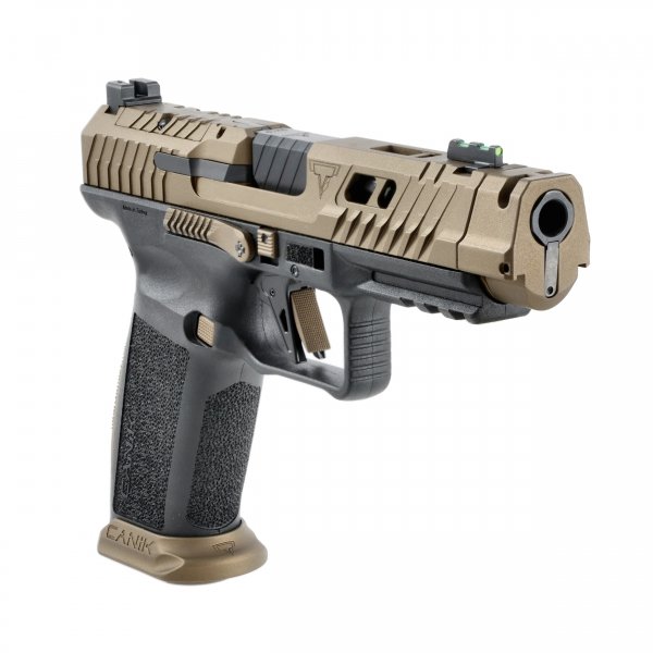 Pistolet Canik TTI Combat kal. 9 mm brązowy