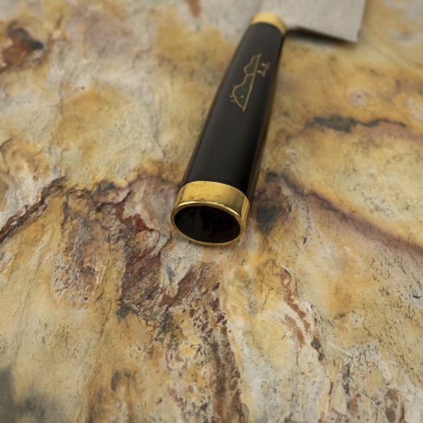 Takeshi Saji Art Fuji on Lake R-2 Nóż Nakiri 17 cm + Saya