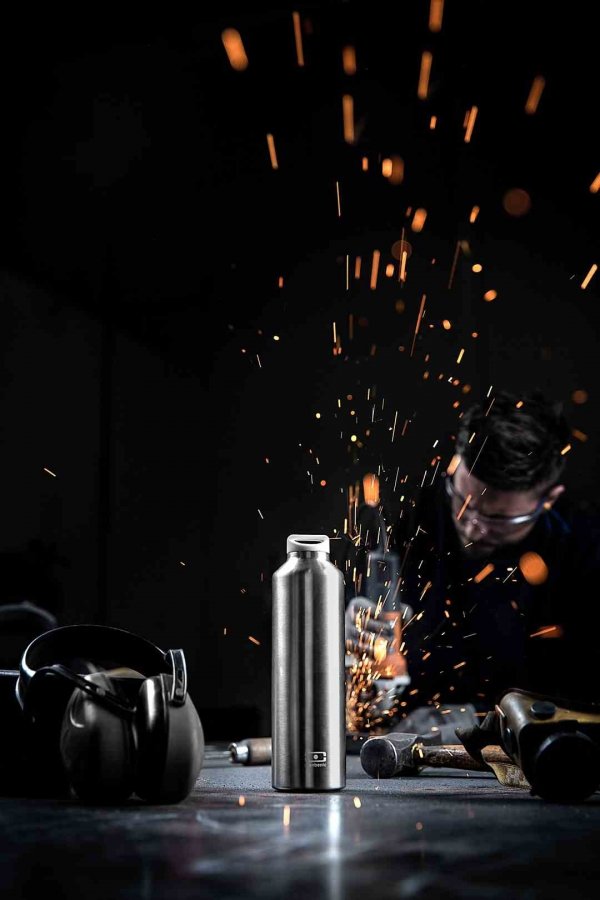 Monbento Butelka termiczna Steel, Metallic Silver