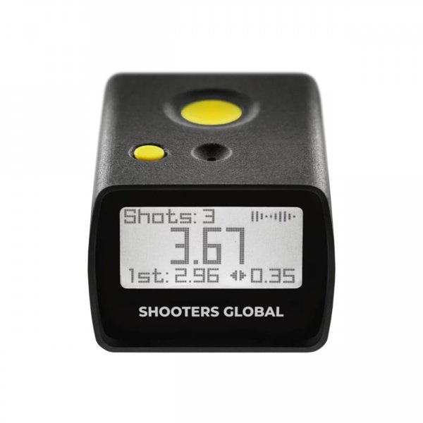 Timer strzelecki Shooters Global Shot Timer Go quick release + pocket clip