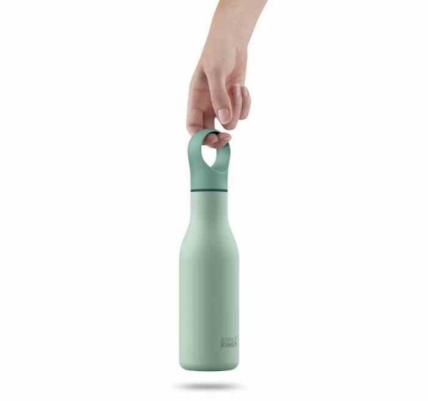 JJ - Butelka termiczna stalowa 500ml Loop™, zielon