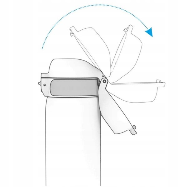 Butelka Ion8 Bpa Free I8rf1000blu Blue