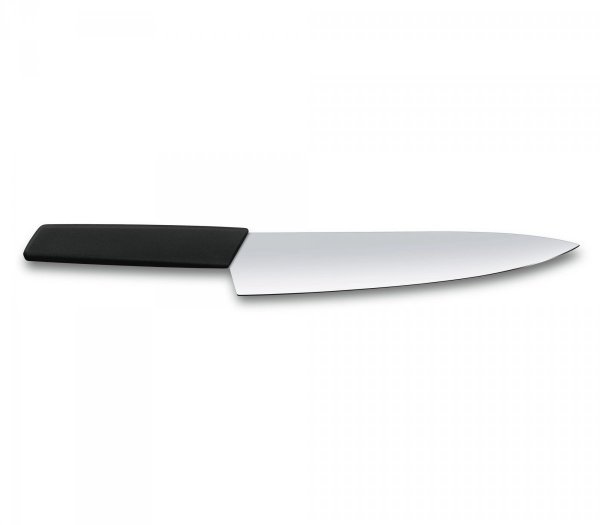Nóż do porcjowania, 22 cm, czarny Victorinox  6.9013.22B
