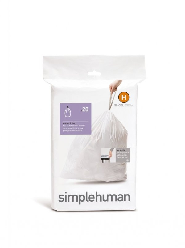 Worki na śmieci 20 szt. - rozm. H 30-35L Simplehuman