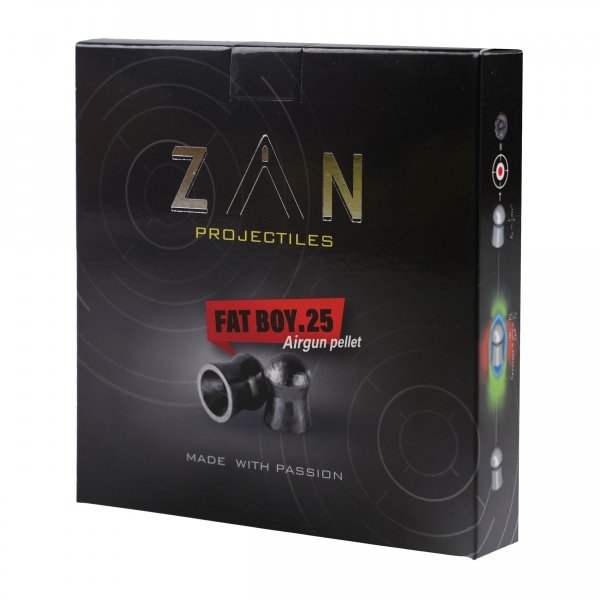 Śrut ZAN Pellet .25 (6.35mm) 31,5 grain (2,04grama) - 252sztuk w paczce