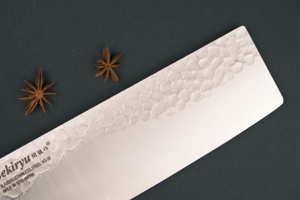 Nóż Sekiryu KASHI Nakiri 180 mm [SR-VGH200W]