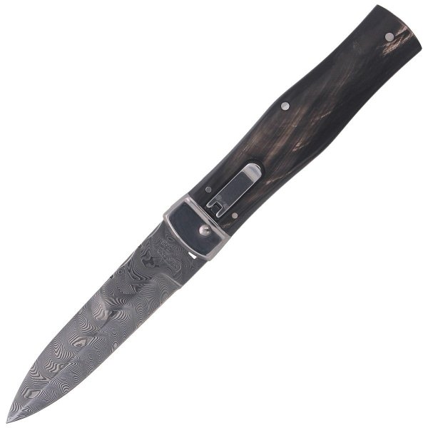 Nóż sprężynowy Mikov Predator Damascus 241-DR-1/KP (T014664)