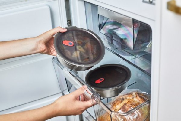 BB-Lunchbox stalowy okrągły 0,65l. Multifunction