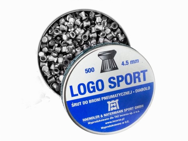 Śrut H&amp;N Logo Sport 4.5 mm - 500 szt.