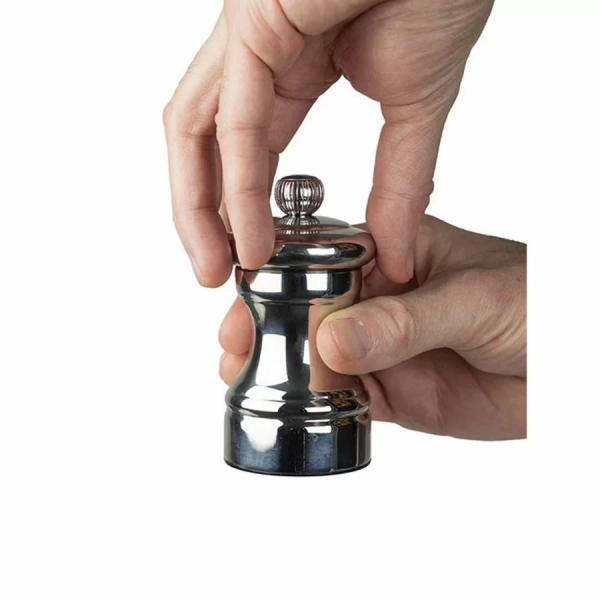 Młynek do soli, 10 cm, srebrny, Bistro Shiny