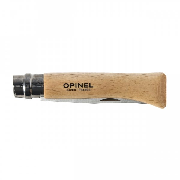 Nóż składany Opinel 10 inox buk w blistrze