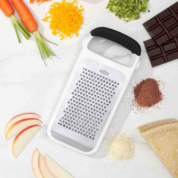 OXO-Tarka podwójna do warzyw biała, Good Grips